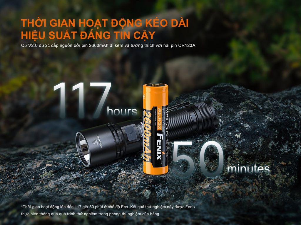 Đèn pin Fenix C5 V2.0