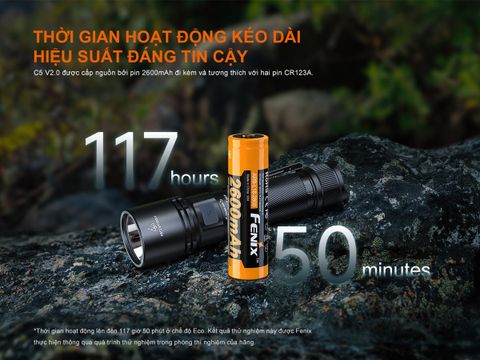Đèn pin Fenix C5 V2.0