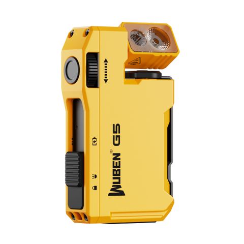 Wuben G5 đèn pin EDC móc khóa xoay đầu đa năng