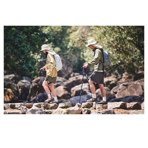 Gậy Trekking cán chữ T rút gọn 3 khúc Naturehike CNK2550DS012