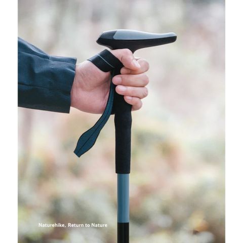 Gậy Trekking cán chữ T rút gọn 3 khúc Naturehike CNK2550DS012