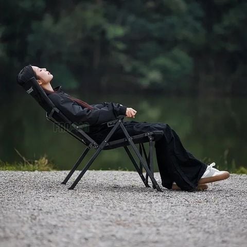 Ghế cắm trại gấp gọn lưng cao tựa đầu BLACKDOG CBD2450JJ042