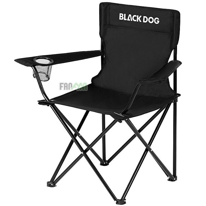Ghế cắm trại câu cá gấp gọn tựa tay BLACKDOG CBD2550JJ054