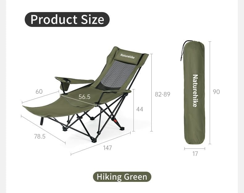 Ghế gấp ngả lưng thư giãn Naturehike T05 CNK2550JJ023