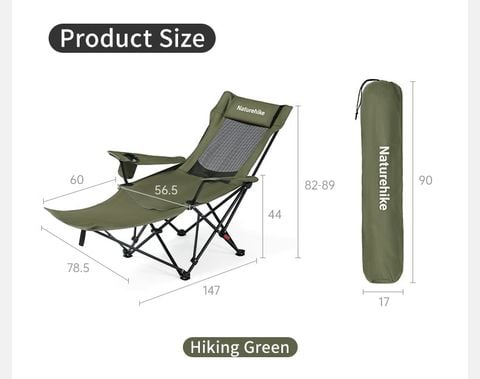 Ghế gấp ngả lưng thư giãn Naturehike T05 CNK2550JJ023