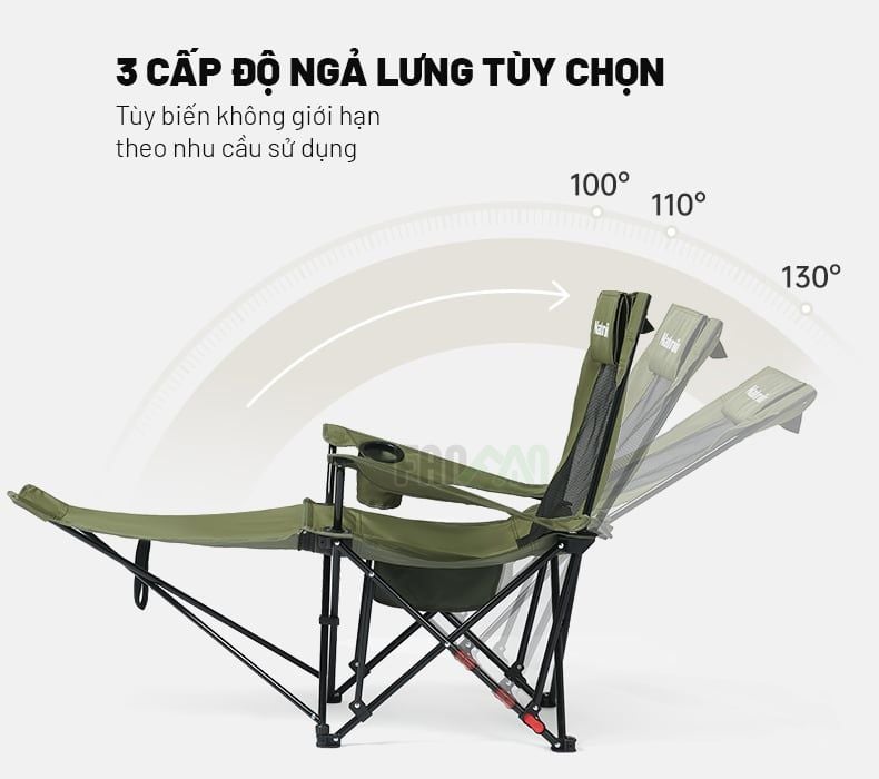 Ghế gấp ngả lưng thư giãn Naturehike T05 CNK2550JJ023