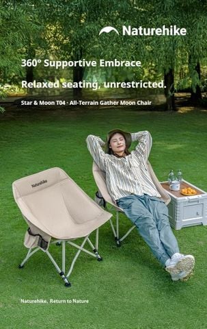 Ghế gấp gọn dã ngoại Naturehike T04 CNK2550JJ022
