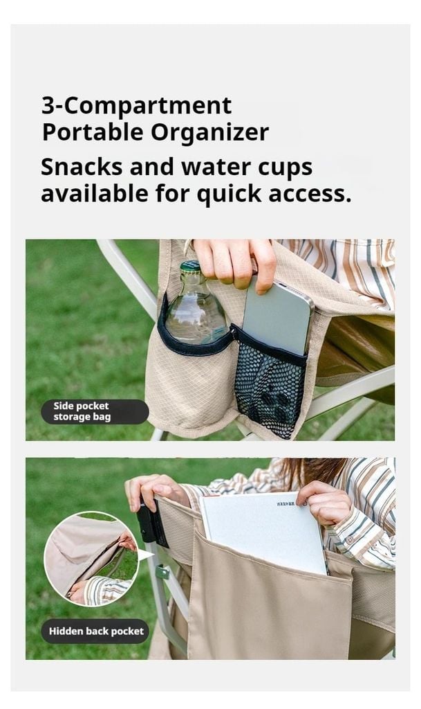 Ghế gấp gọn dã ngoại Naturehike T04 CNK2550JJ022