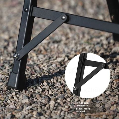 Ghế Kermit cắm trại xếp gọn BLACKDOG CBD2450JJ043