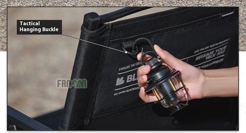 Ghế Kermit cắm trại xếp gọn BLACKDOG CBD2450JJ043