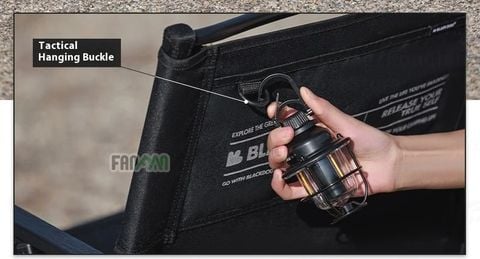 Ghế Kermit cắm trại xếp gọn BLACKDOG CBD2450JJ043