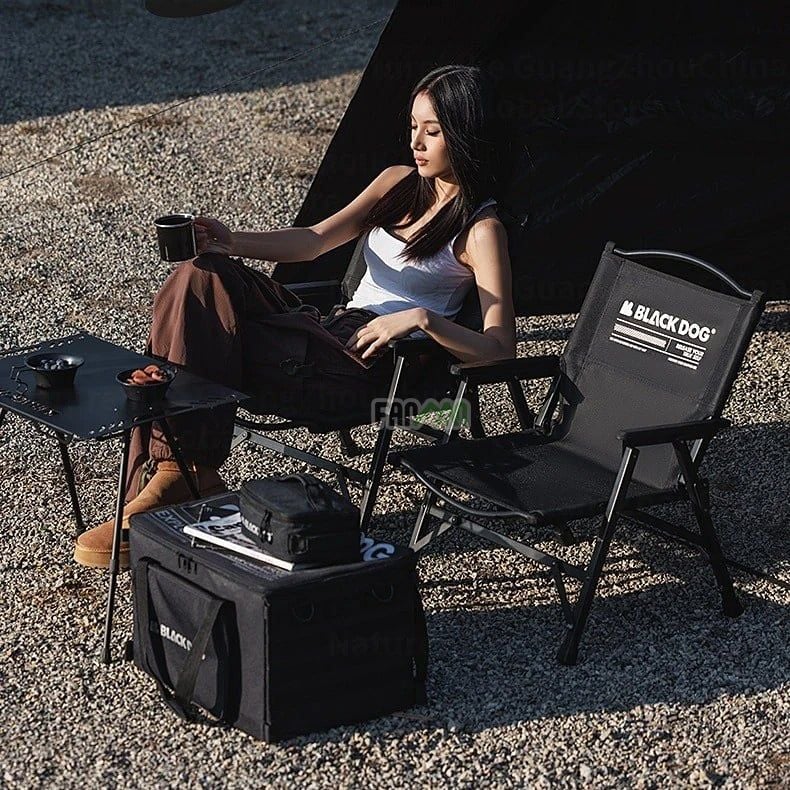 Ghế Kermit cắm trại xếp gọn BLACKDOG CBD2450JJ043