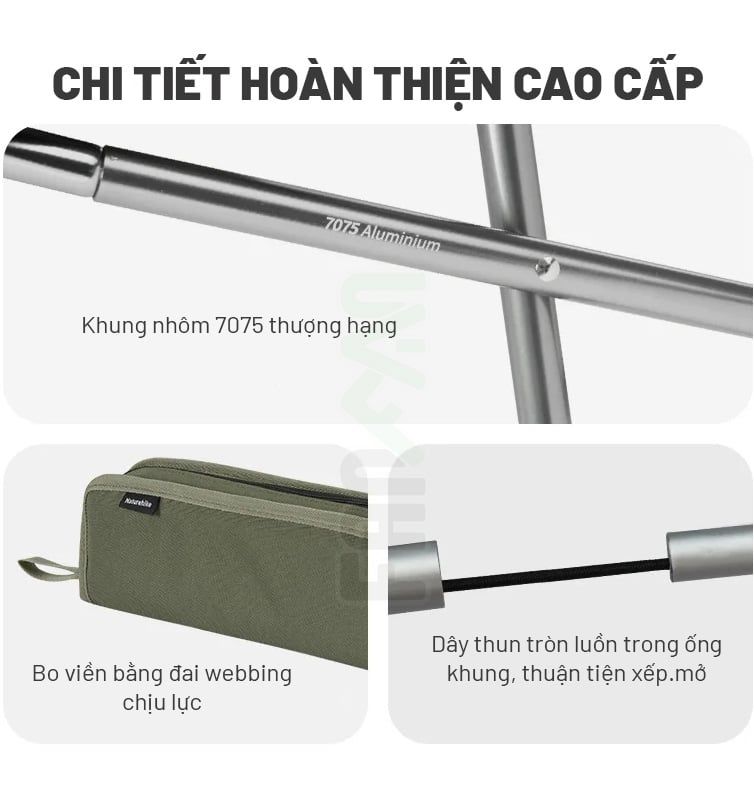 Ghế xếp siêu nhỏ gọn Naturehike XL01 CNK2550JJ011