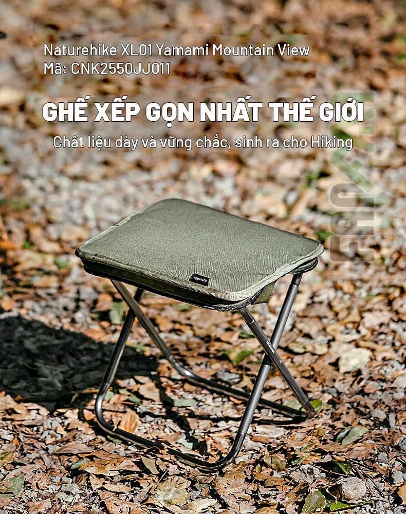 Ghế xếp siêu nhỏ gọn Naturehike XL01 CNK2550JJ011
