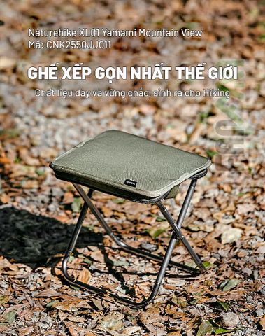 Ghế xếp siêu nhỏ gọn Naturehike XL01 CNK2550JJ011