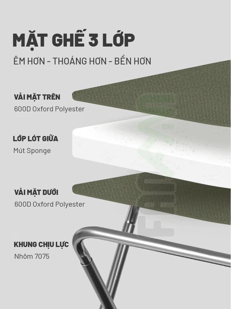 Ghế xếp siêu nhỏ gọn Naturehike XL01 CNK2550JJ011