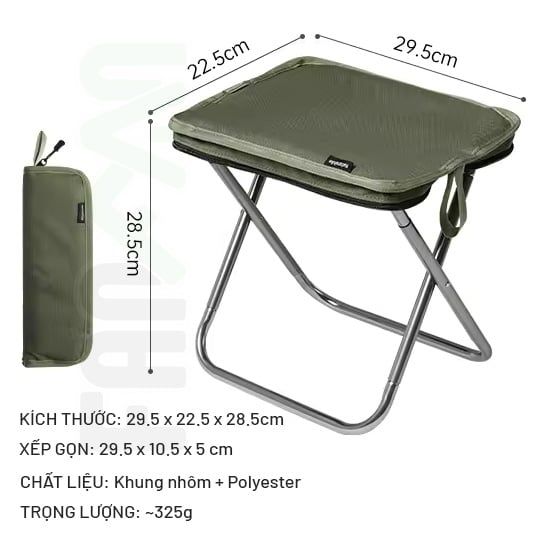Ghế xếp siêu nhỏ gọn Naturehike XL01 CNK2550JJ011