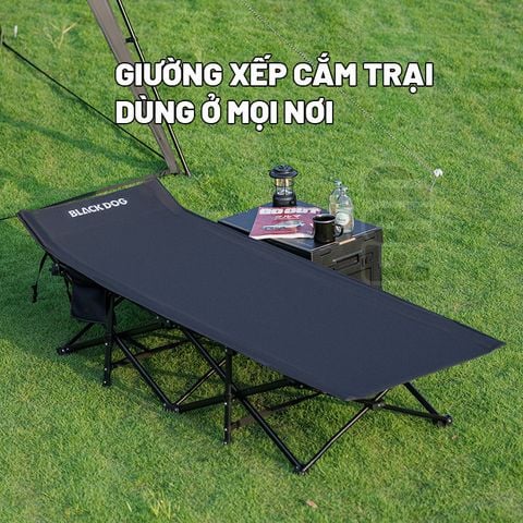 Giường Cot xếp gọn dã ngoại Blackdog CBD2550WS059