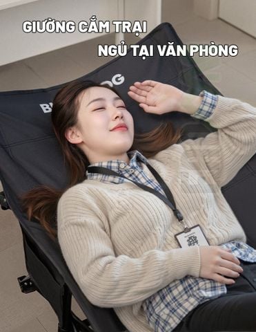 Giường Cot xếp gọn dã ngoại Blackdog CBD2550WS059