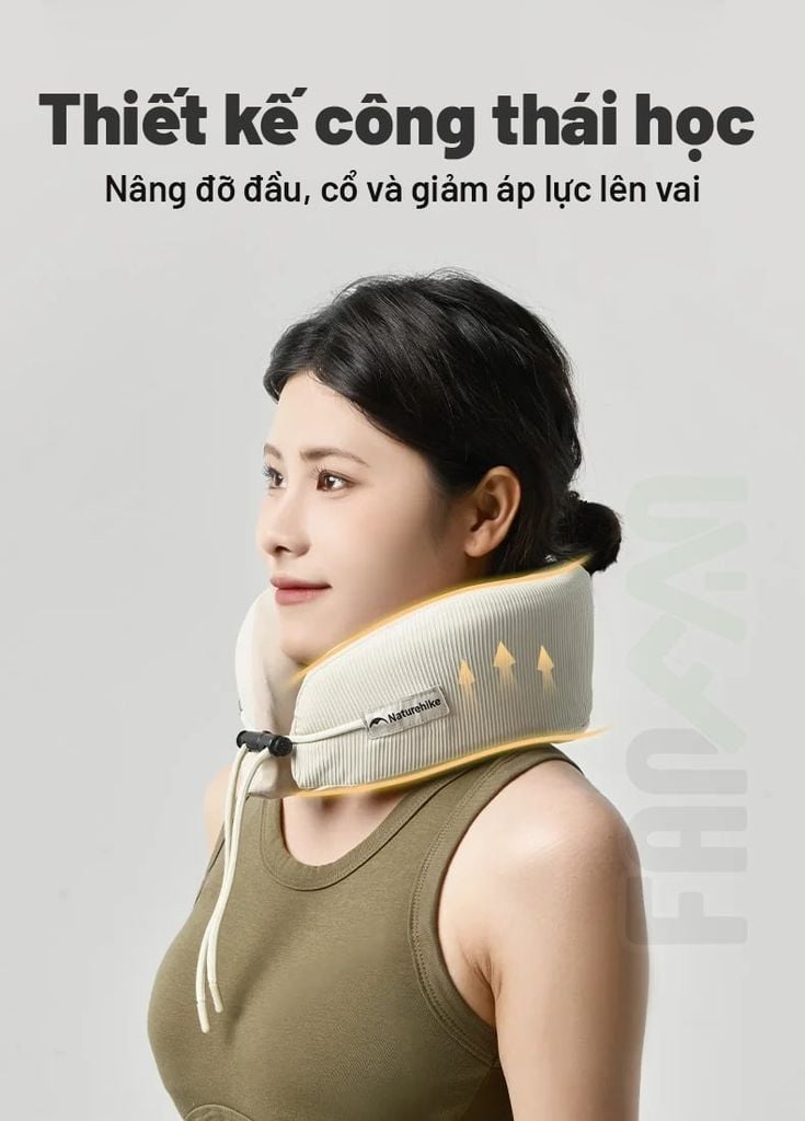 Gối chữ U công thái học Naturehike CNK2450WS019