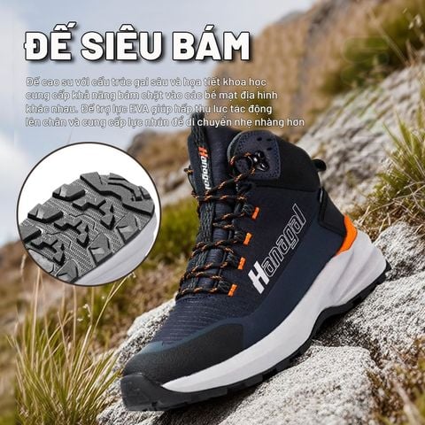 Hanagal Terralite Giày Trekking chống thấm đa địa hình