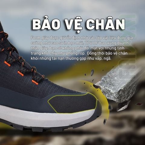 Hanagal Terralite Giày Trekking chống thấm đa địa hình