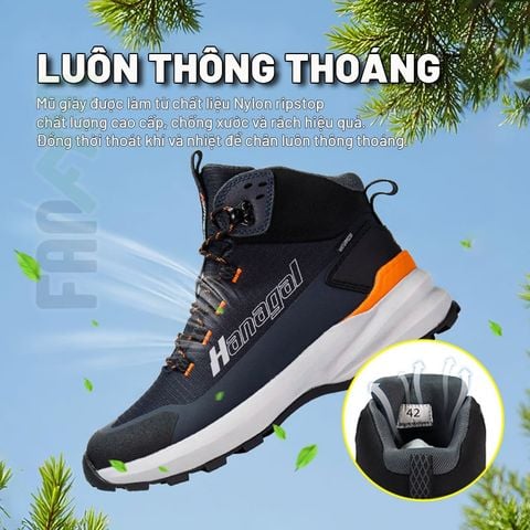 Hanagal Terralite Giày Trekking chống thấm đa địa hình