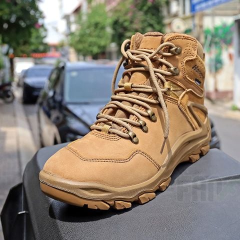 Hanagal Trail-Blazer Giày Hiking chống thấm nước da Nubuck