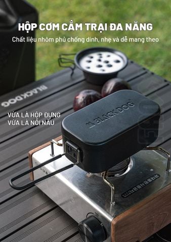 Hộp nhôm dã ngoại chống dính đa năng BlackDog CBD2450CF015