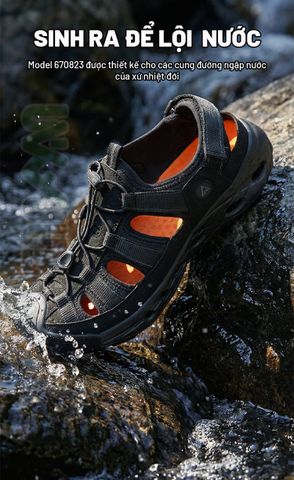 Humtto 670823 giày rọ Trekking lội suối thoát nước