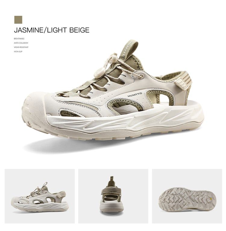Humtto 771588 Sandal rọ bịt mũi cho Trekking