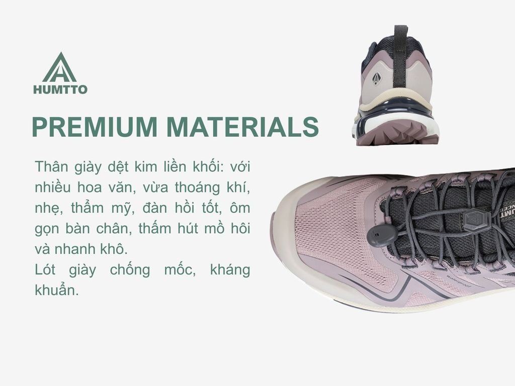 Giày Trekking chống thấm nước Humtto 860244