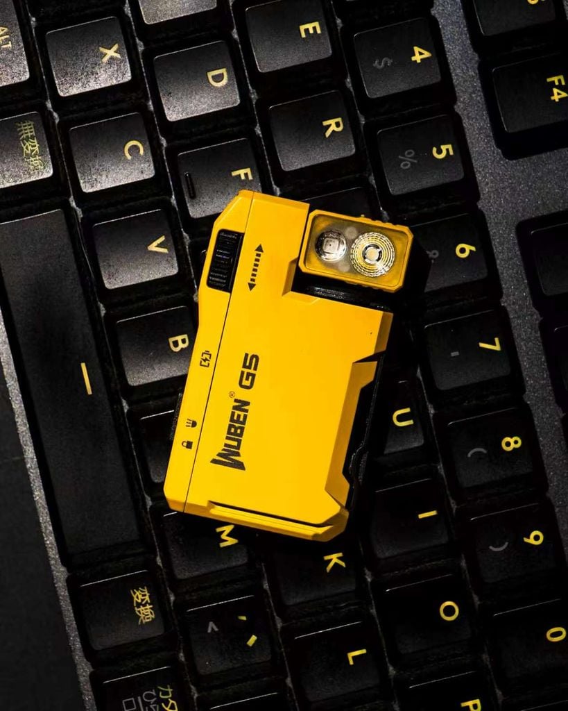 Wuben G5 đèn pin EDC móc khóa xoay đầu đa năng