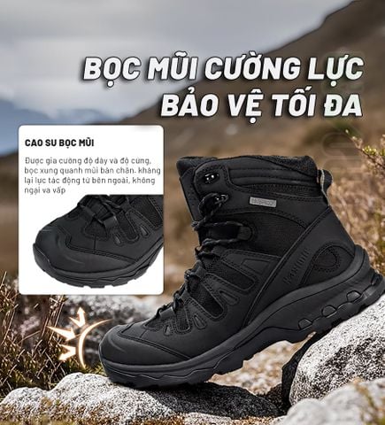 Kasimir K15518 by Hanagal Giày Trekking chống thấm đa địa hình