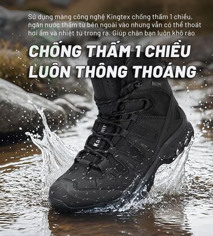 Kasimir K15518 by Hanagal Giày Trekking chống thấm đa địa hình