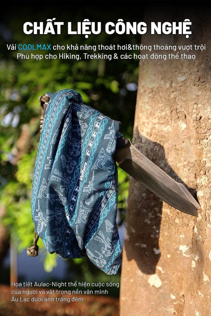 Khăn ống CoolMax đa năng Vultura Tube Bandana BN2501