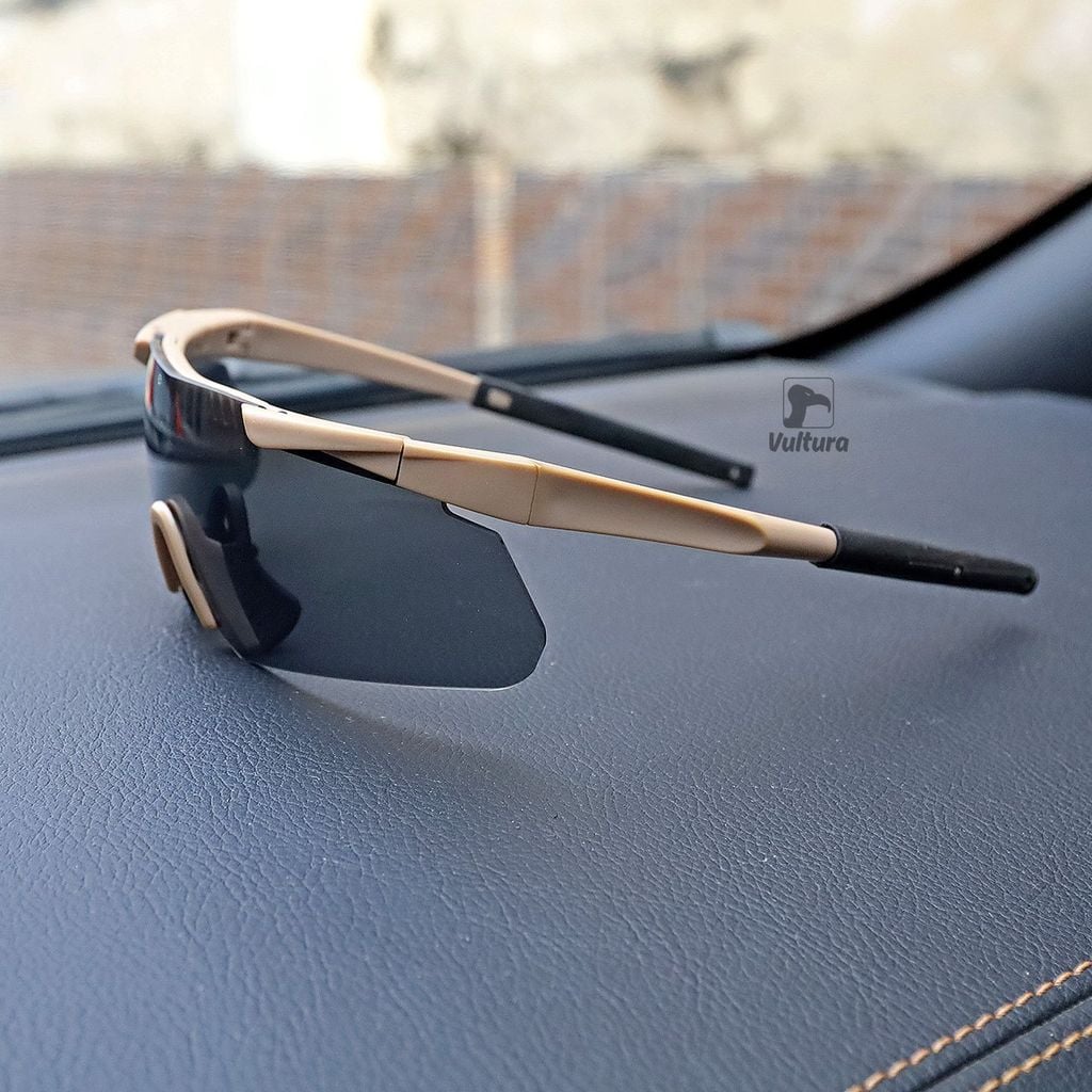 Kính râm dã ngoại tactical 3 tròng Vultura VTR-SU2402