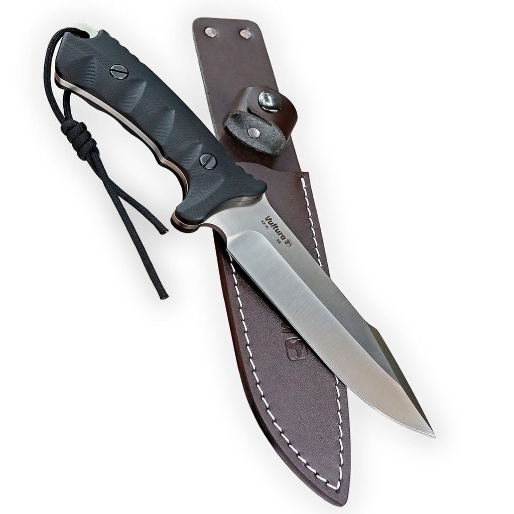 Dao sinh tồn Outdoor full-tang thép D2 Vultura KX-15