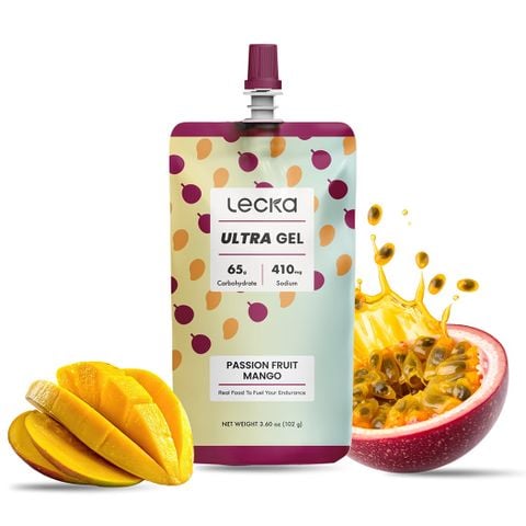 Lecka Ultra Gel túi gel năng lượng 102g/260kcal nắp vặn tiện lợi