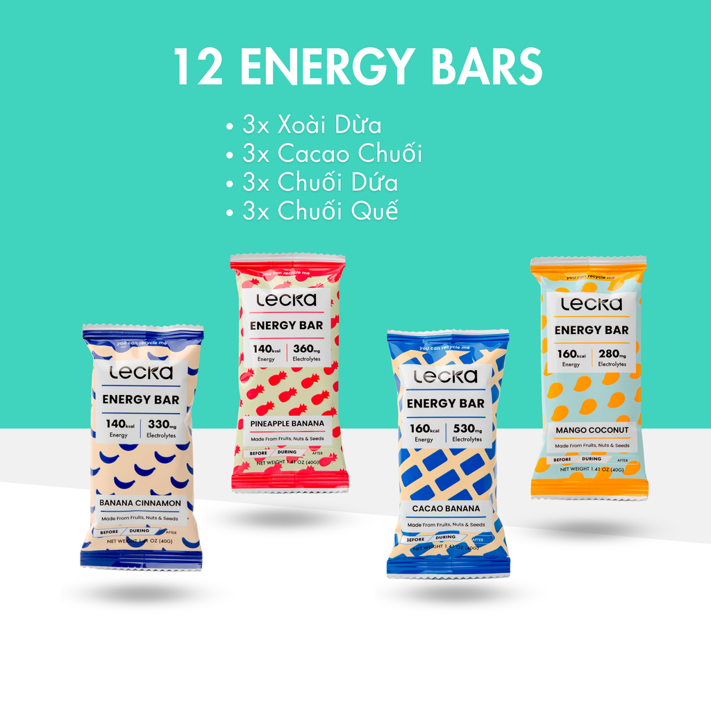 Thanh dinh dưỡng bổ sung năng lượng Lecka Energy Bar