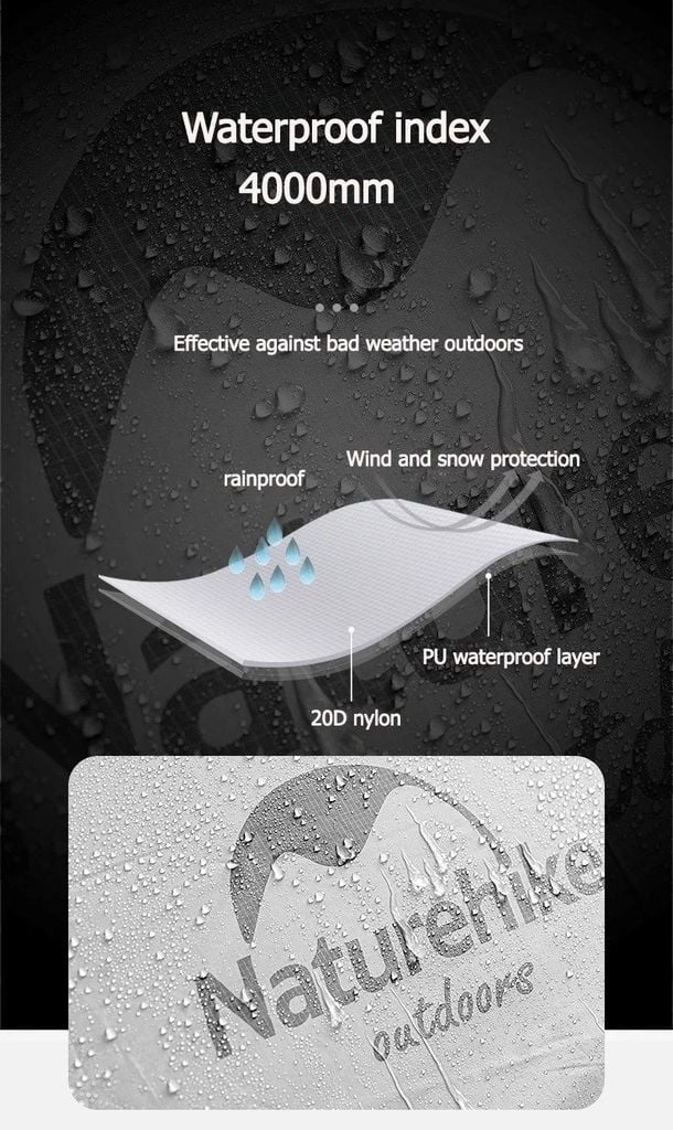 Lều Trekking 2 người Naturehike Star River Ultralight NH17T012-T