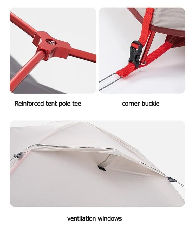 Lều Trekking 2 người Naturehike Star River Ultralight NH17T012-T