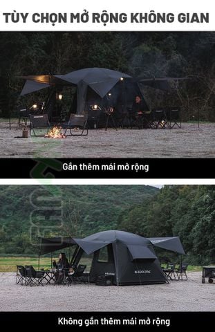 Lều 6 người dựng nhanh BLACKDOG Mountain Garden 6.8 CBD2450WS050
