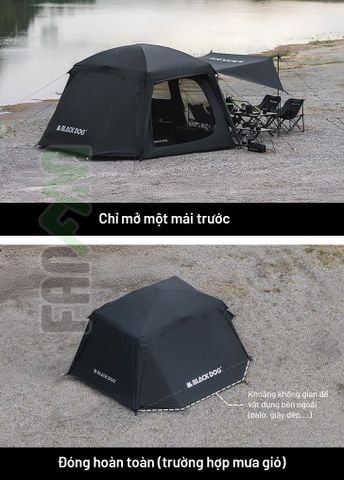 Lều 6 người dựng nhanh BLACKDOG Mountain Garden 6.8 CBD2450WS050