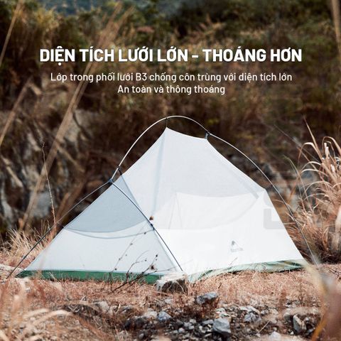 Lều Trekking 1-2 người Cloud Up (210T Poly) Naturehike CNK2450WS032