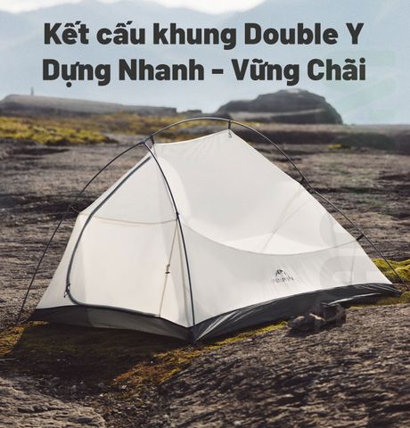 Lều Trekking siêu nhẹ 1-2 người Cloud Up Pro (20D Nylon) Naturehike CNK2350WS020