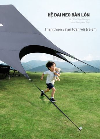 Lều trung tâm (lều tăng) 16 người BLACKDOG CBD2550WS027