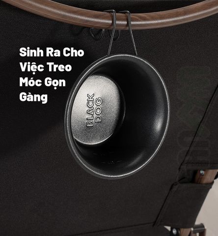 Ly thép Sierra dã ngoại chống dính Blackdog CBD2450CF016