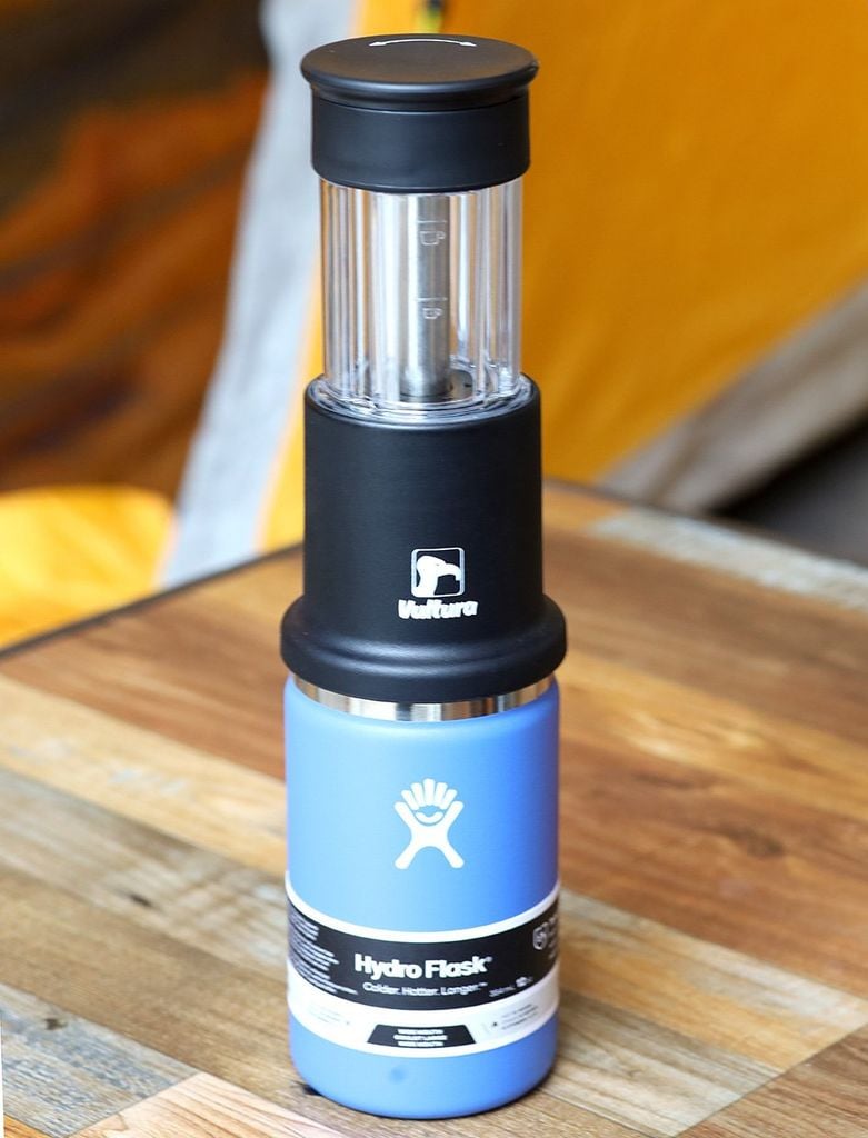 Dụng cụ pha cà phê Espresso cắm trại thủ công Vultura Campresso KF1