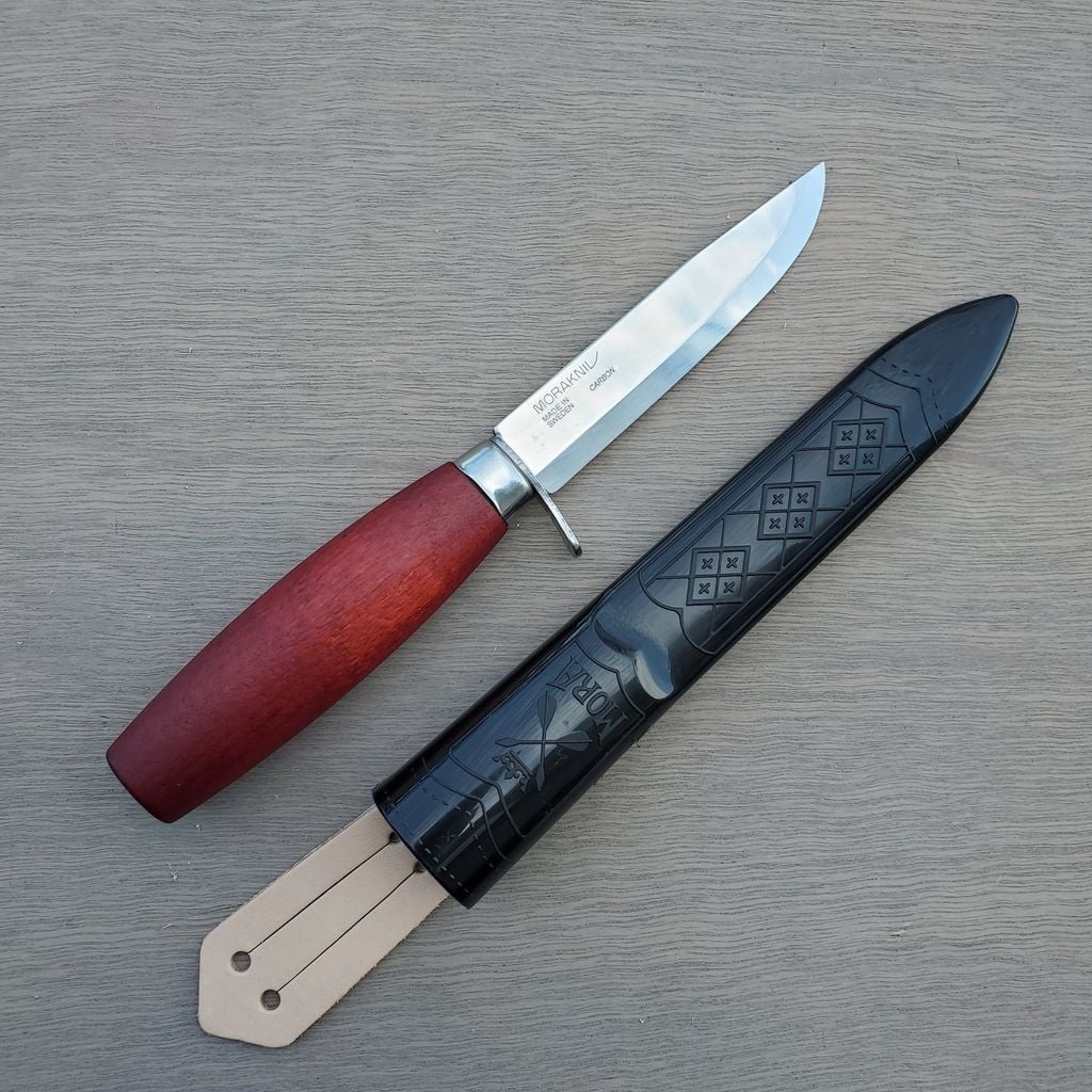 Dao Morakniv® Classic No.2F (Finger Guard) - Carbon Steel